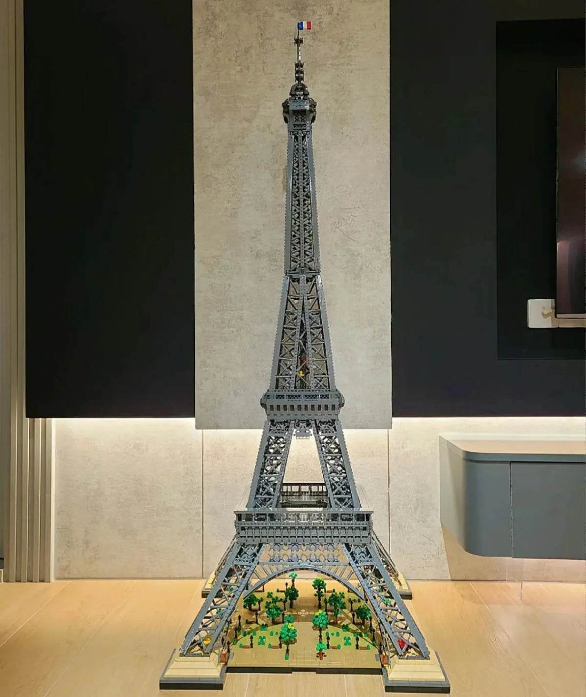 In Stock MOC 1.5M Eiffel Tower 10001pcs PARIS Famous Architecture Model Building Block Brick Toys for Adult Kids Birthday Gifts - AIAZ