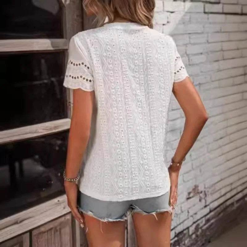 Summer Top Tee Fashion Shirts for Women Clothing Casual T-Shirts Blusas Streetwear Ropa Mujer Harajuku Tops Woman Clothes Tshirt - AIAZ