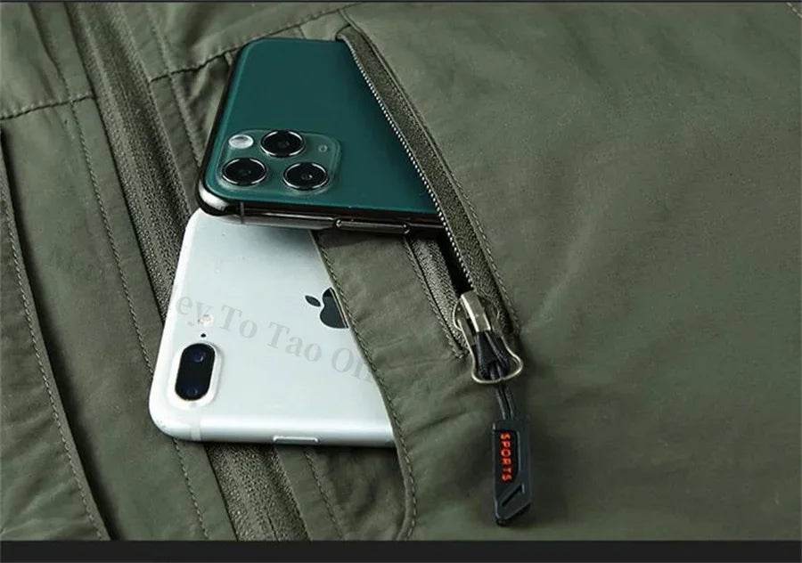 Sleeveless Jacket Vest Men 2025 Summer Cargo Climbing Hunting Waistcoat Club Photographer Fishing Vests Camping Working Clothes - AIAZ