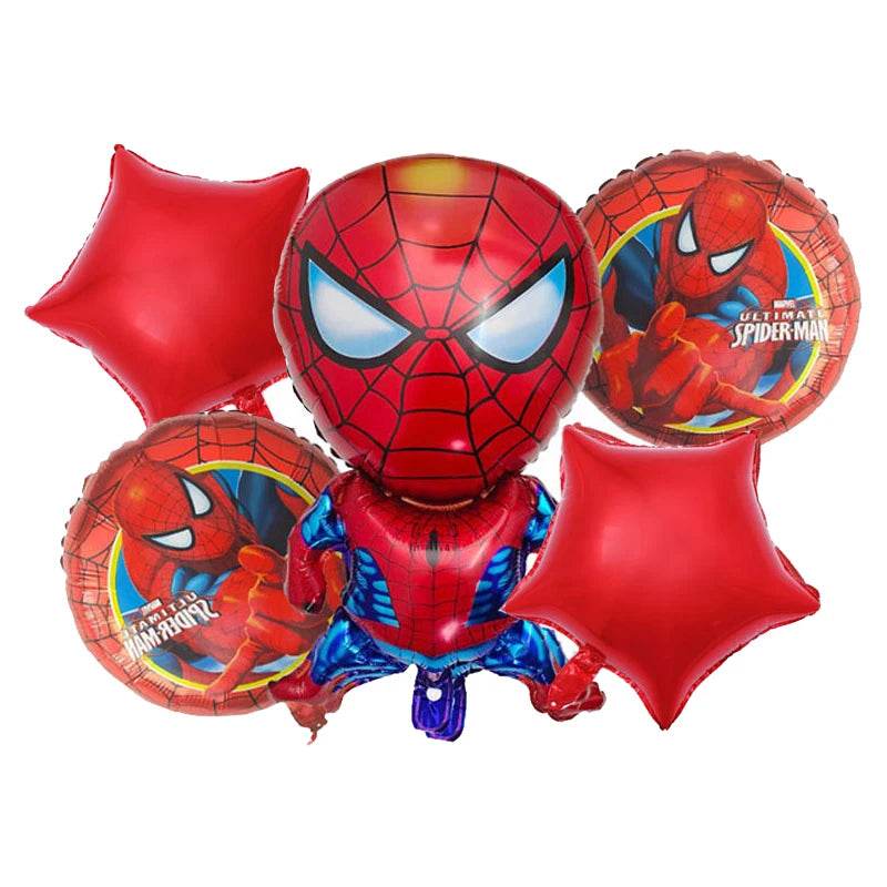 Spidey And His Amazing Friends Birthday Decoration Party Supplies Paper Cups Plates Napkins Tableware Tablecloth Kids Balloons - AIAZ