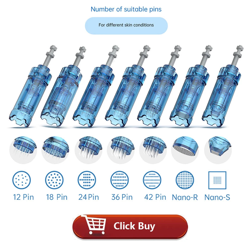 Authentic Dr.pen Ultima M8S Wireless Professional Derma Pen With 22 Needles Catridges For Hair Growth Microneedle Therapy Pen