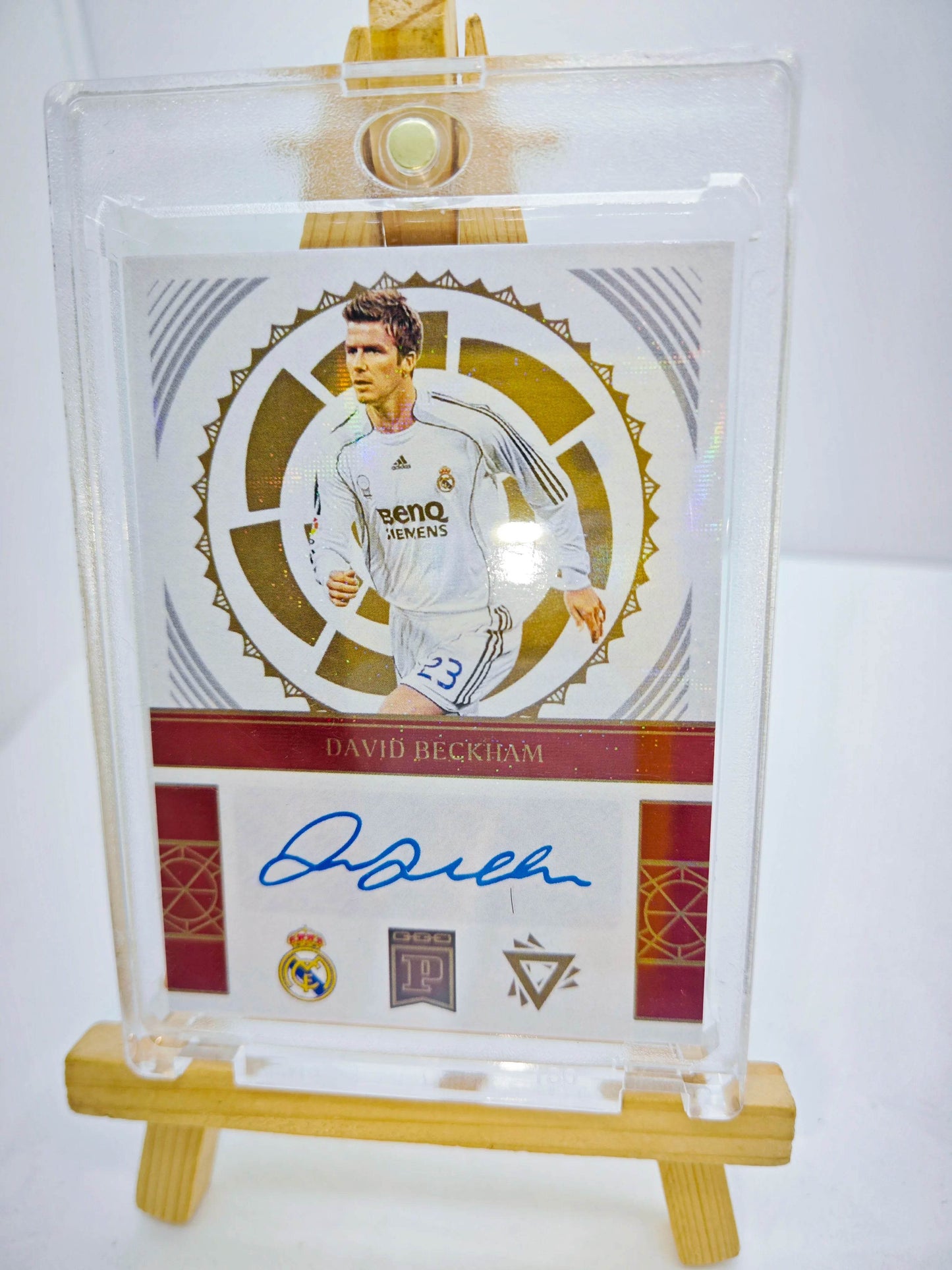 Panini collectible card laser flash DIY Messi Cristiano Ronaldo Kylian Mbappe David Beckham Card bricks Holiday gifts 1.5mmthick - AIAZ