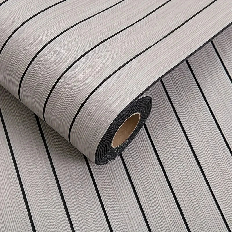 Extra thick 3D retro wood grain self-adhesive wallpaper - perfect for DIY ceiling and wall projects, SXP resin, removable and wa