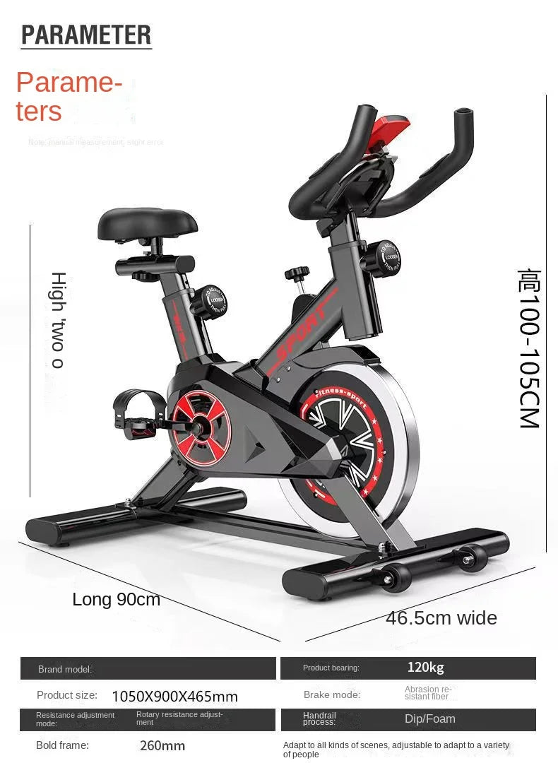 OVOZI Spin Bike Home Fitness Equipment Gym Dedicated Indoor Exercise Weight Loss Silent Smart Power Bike Hot New