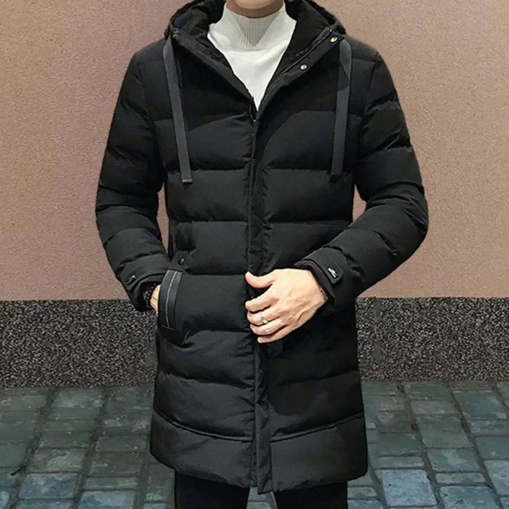 2025 Winter Parkas Men Warm Thick Windproof Jacket Men Quality Hooded Cotton Padded Coat Men Fashion Waterproof Outwear - AIAZ