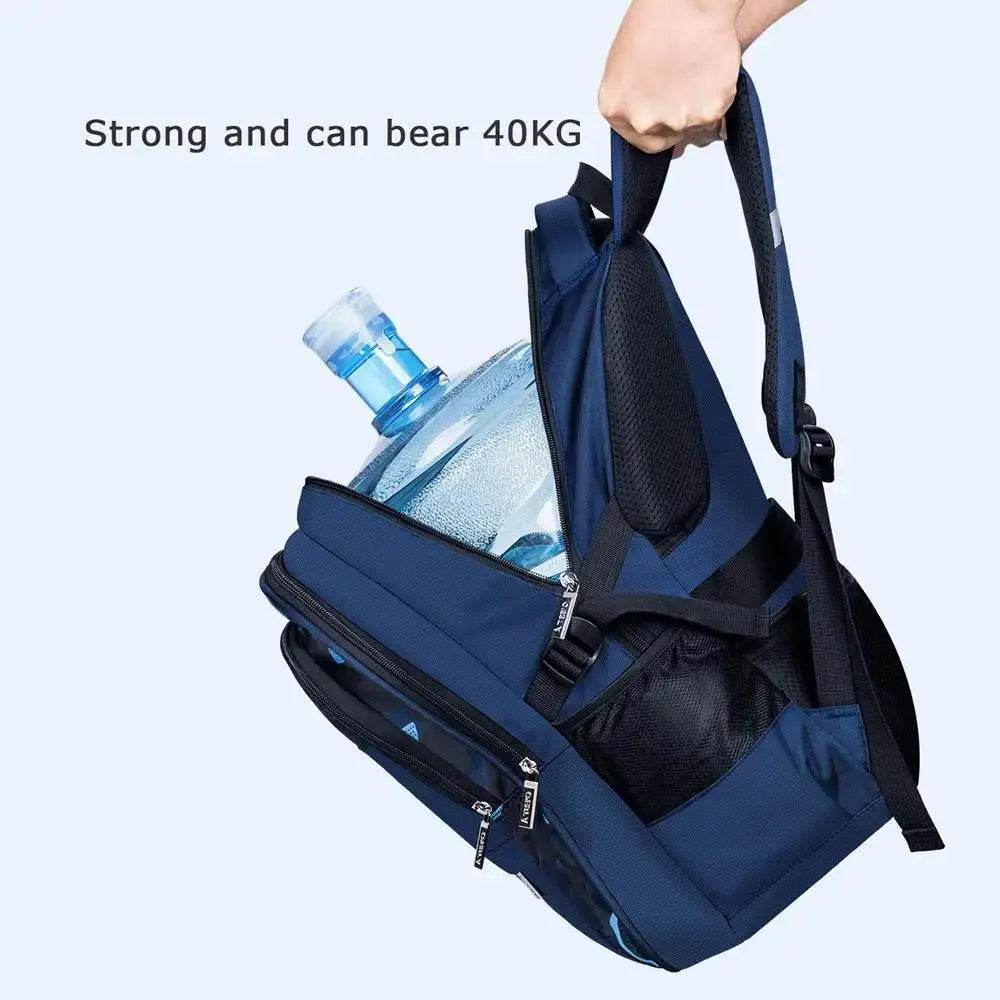 New Children School Bags Kids Backpack In Primary Schoolbag For Teenager Boys Waterproof Backpacks Book Bag - AIAZ