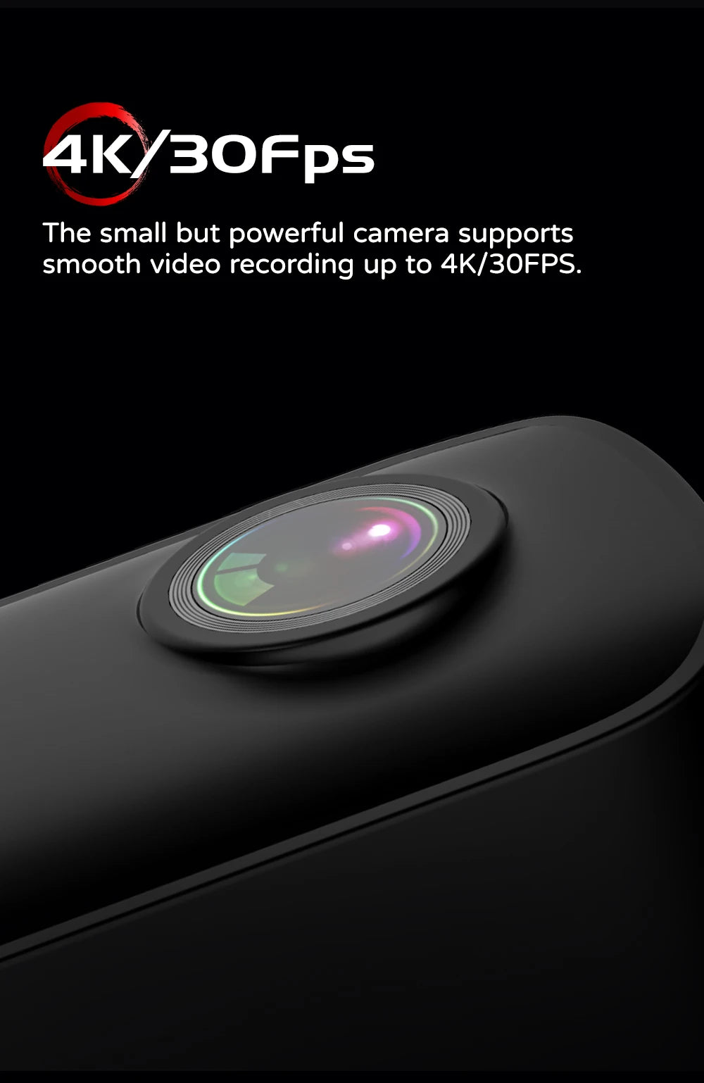 SJCAM C100 Plus Action Cam 4K Electronic Image Stabilization 2.4G WiFi 30M Waterproof With Case Sport Camera Black White