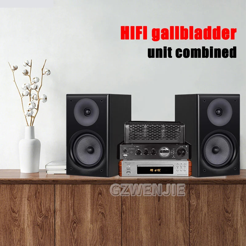 4.2 Intelligent Home Combo Theater Bluetooth Speaker Wooden Subwoofer 3D Surround Sound Memory Play Vacuum Tube Amplifier 150W