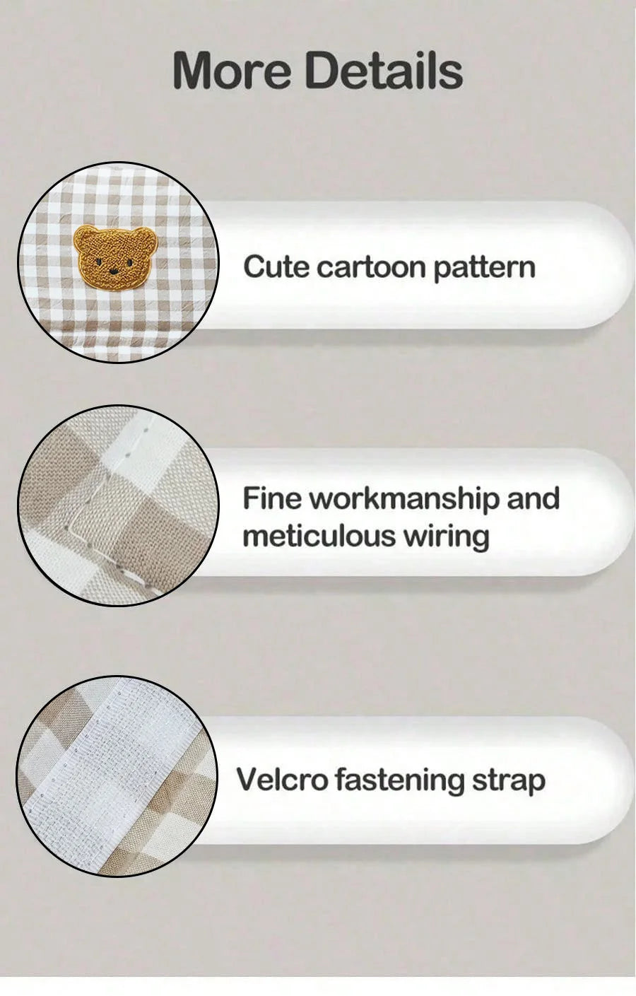 1PCS High Chair Cushion1PCS HighChair Support Kid Baby Feeding Accessories Baby Meal Replacement Pad for Stokk