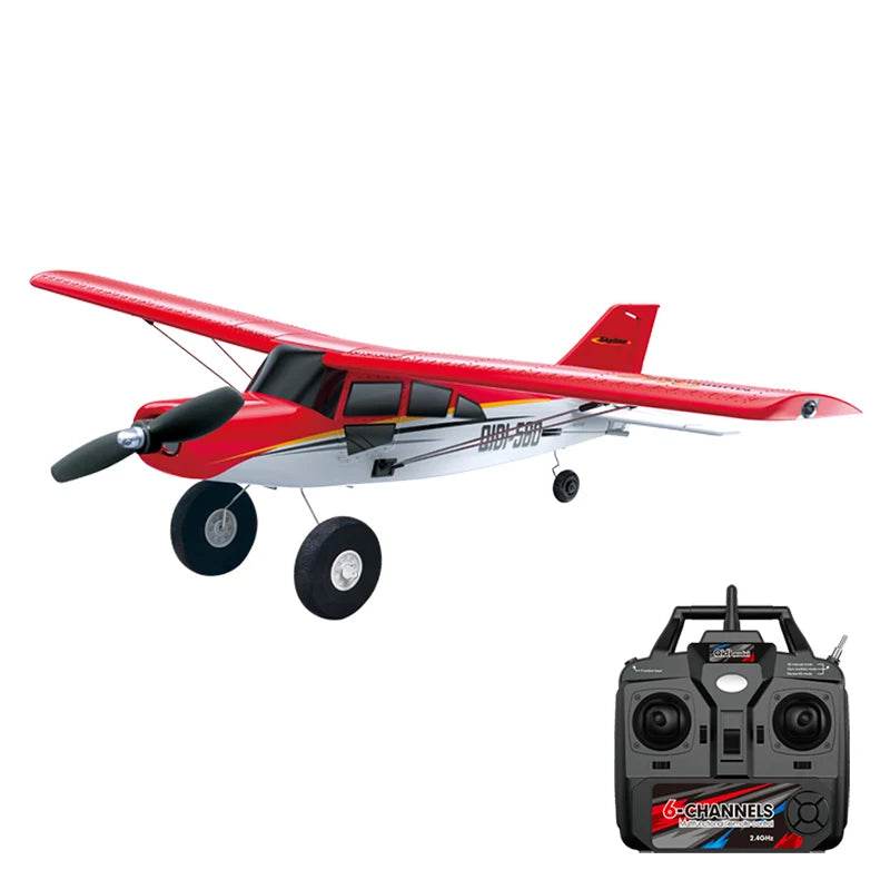 Qidi560 Moore M7 Off-road RC Plane 4CH Brushless Remote Control Airplane Fixed Wing Aircraft Model EPP Foam Toys for Children - AIAZ
