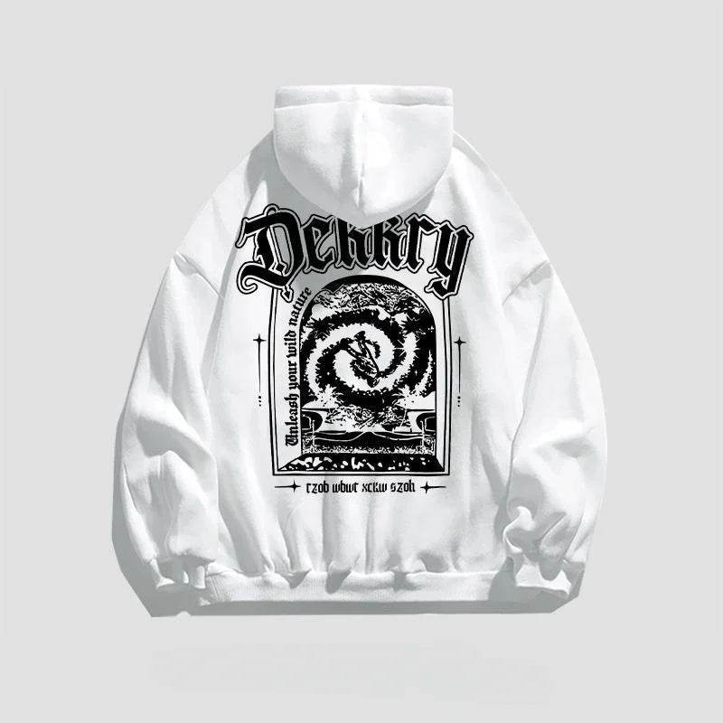 Male Hoodie Harajuku Fashion Loose Autumn New In Men's Hooded Sweatshirt Funny Cheap Streetwear High Quality Pastel Color Cotton - AIAZ