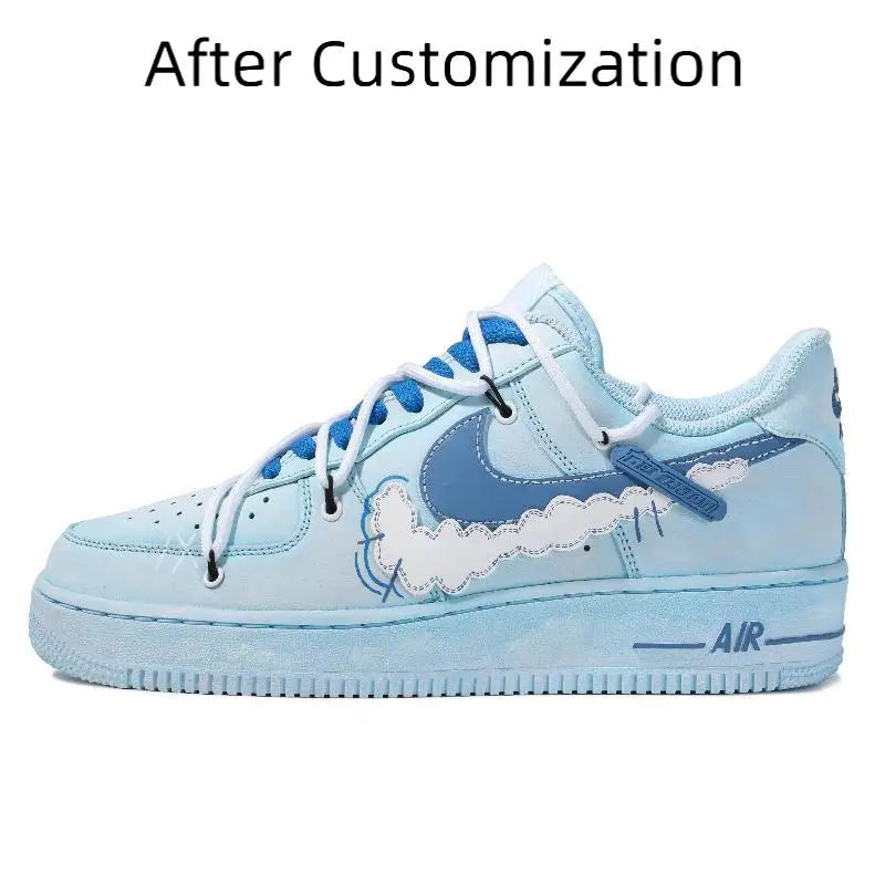 【Customize】Nike Air Force 1 Skateboarding Shoes Men Sneakers shoes CW2288-111