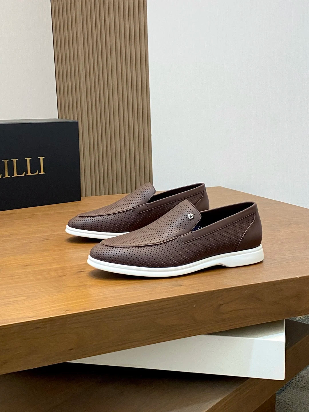 OECHSLI Shoes Cowhide Suede 2025 new breathable comfortable quality genuine leather comfort Men‘s European big size 38-46
