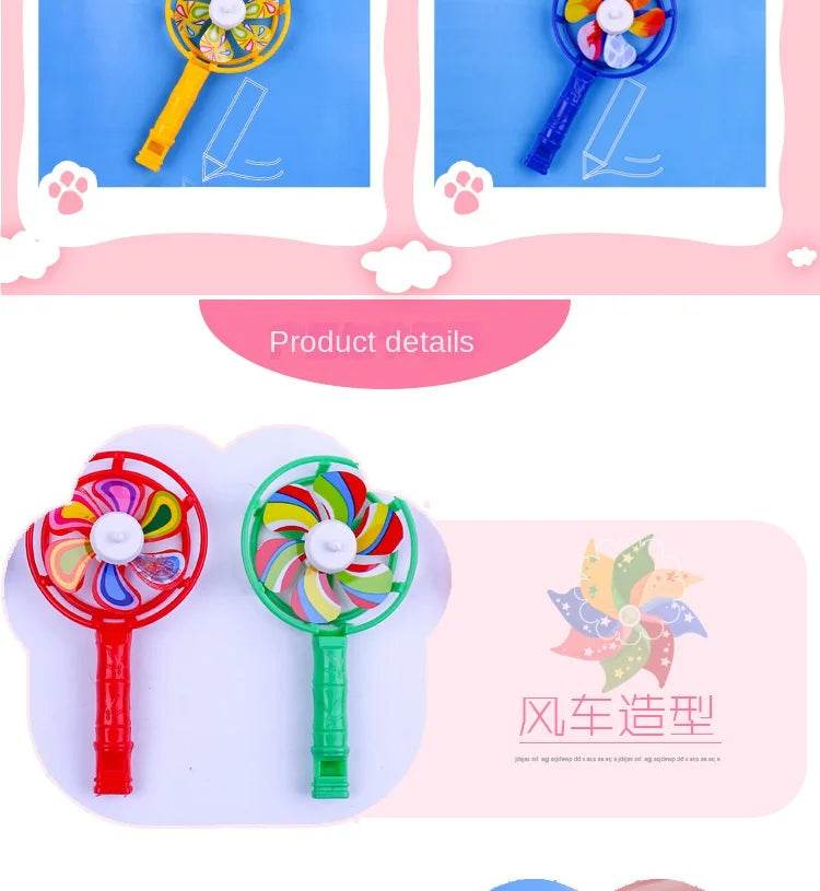 10-30 Pcs Kids Party Favors Bulk Toys Gift Kids Whistle Windmill Toy Pinata Stuffing Carnival Prizes Boys Girls Birthday Gifts - AIAZ