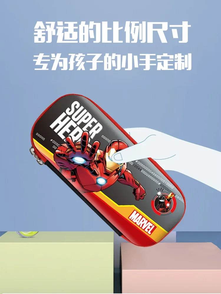 Spidermans Pencil Case Office School Supplies Marvels Super Hero Cover Movie Pencil Pouch Kids Pen Bag Student Stationery Gifts - AIAZ