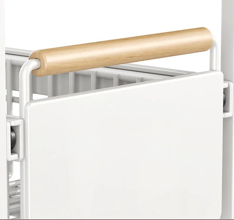 Under Sink Storage Rack Pull out Cabinet Organizer Kitchen Sliding Drawer Storage Basket Handle Bowl Plate Rack Holder Shelves