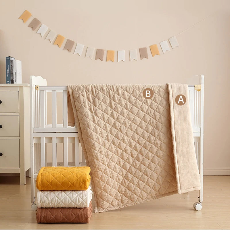 Personalized Name Custom Muslin Swaddle Blanket with Pillow Newborn Baby Wrap Infant Quilt Bedding Comforter Infant Baby Stuff