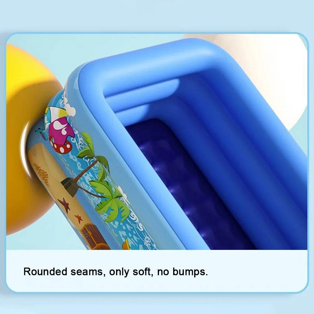 Inflatable Swimming Pool Baby Swimming Pools Removable Indoor Outdoor Swimming Pools Children Summer Pool Toys for Pool Party - AIAZ