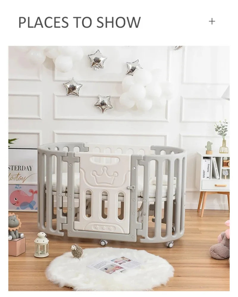 Travel Baby Bed, Baby Furniture Foldable Baby Crib