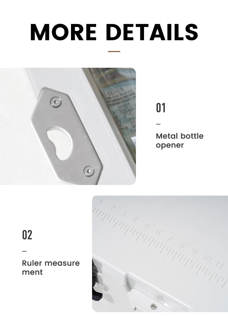 MOBI GARDEN Camping Ice Box 25L Portable Large Capacity Car Refrigerator Food Barbecue Cold Storage Outdoor