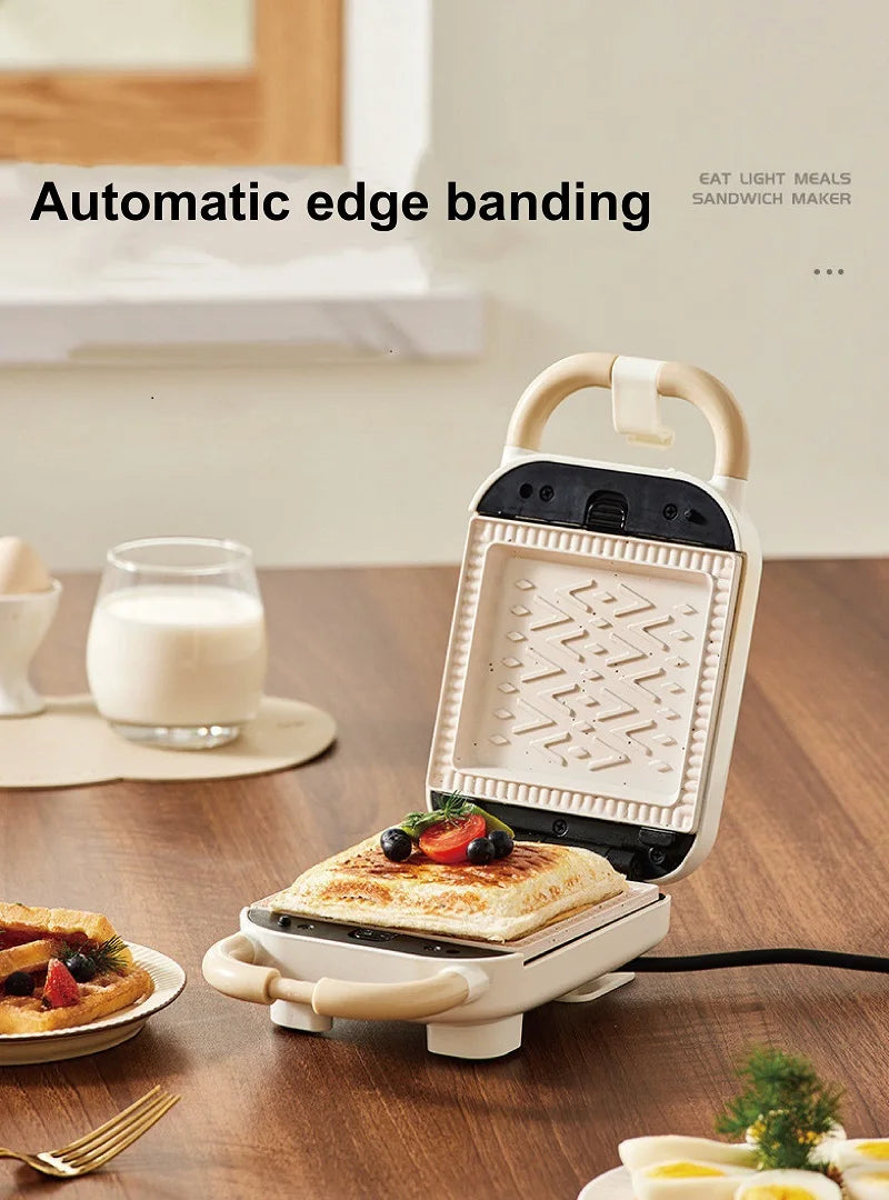 600W Electric Sandwich Machine Waffle Maker Home Toaster Multifunctional Breakfast Machine Takoyaki Pancake Donut Toast Press