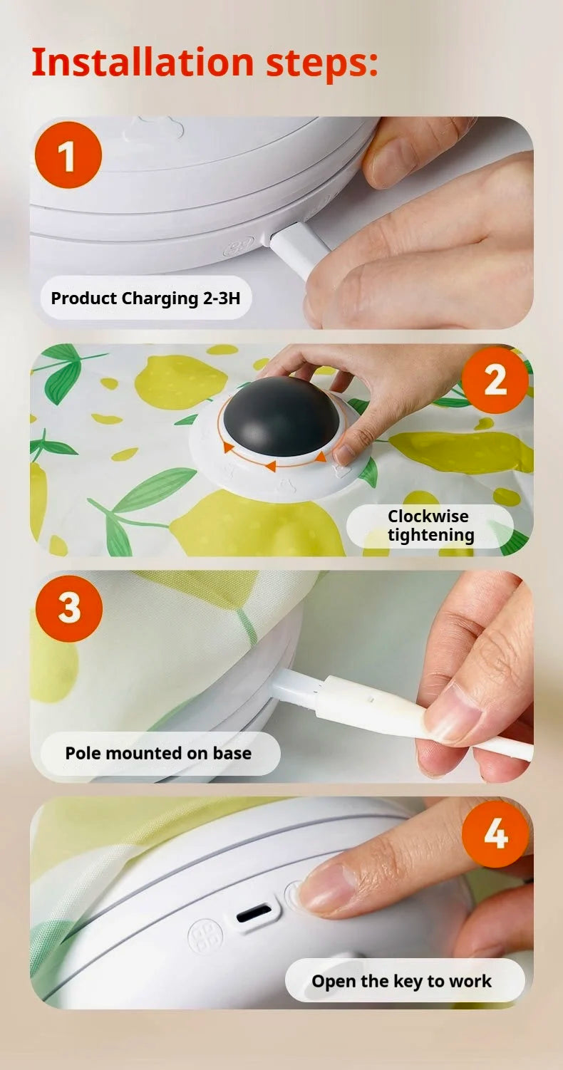 Interactive Cat Toys Rechargeable,Moving Concealed Feathers,Rotating toys,Touch Activated Cat Kitten Toy Cat Exercise Toys