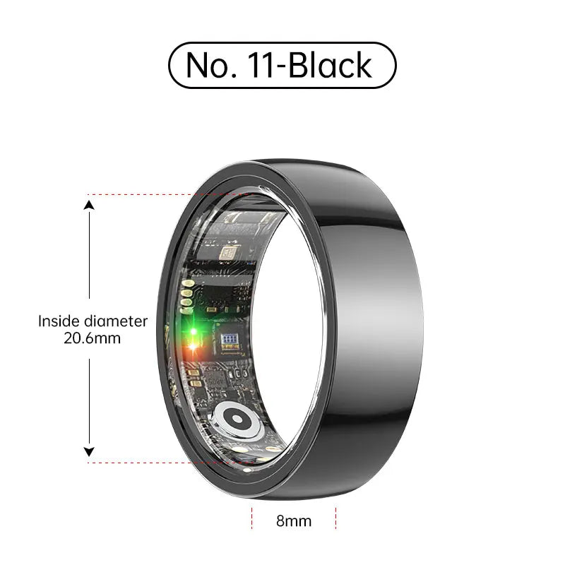 smarthealth R1000 Fitness Tracker Waterproof Connected Ring Man Remote Control Electronic Swimming Pool New Arrival Smartring