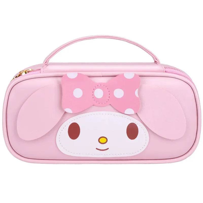 School Supplies Kawaii Pencil Case Stationery for Girls Pupil Cute Writing Bag Sanrio Kuromi Cinamoroll My Melody Student Kids - AIAZ