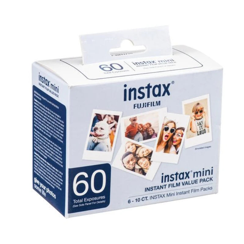 Origin Fujifilm Instax Mini Film Paper 10-60 Sheets for Fujifilm Instax Film Camera Instax Mini 12 11 9 40 41 SE Link Liplay EVO