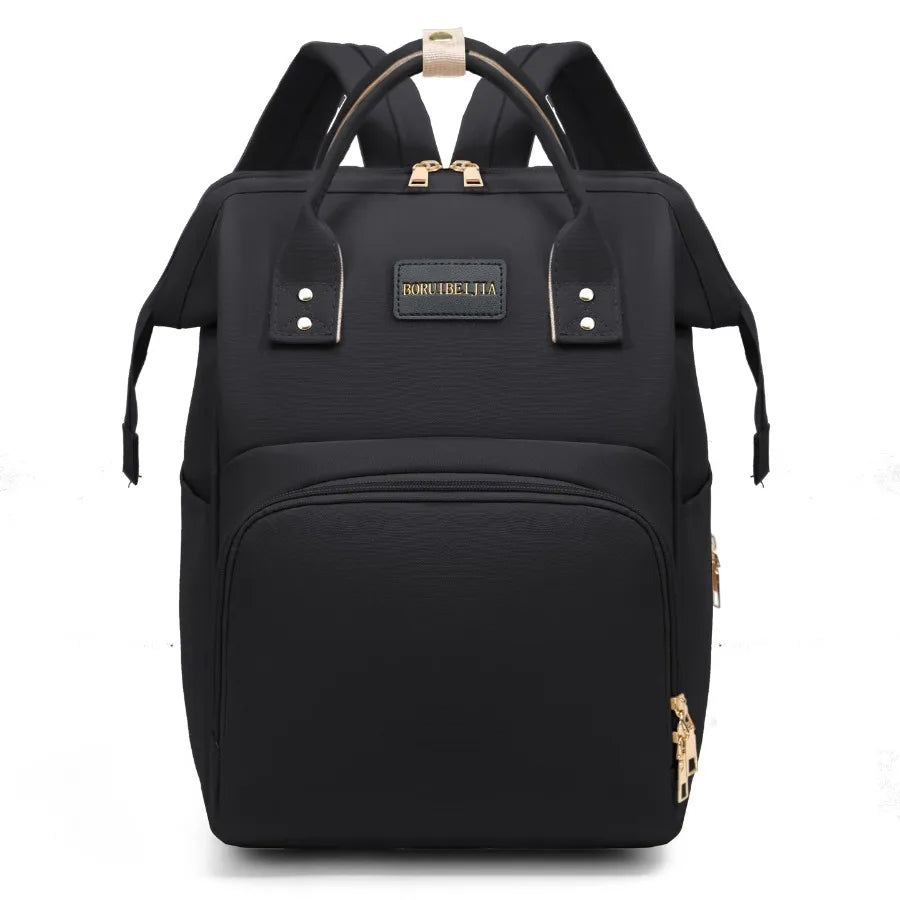 Baby Travel Backpack Diaper Mummy Bag Large Capacity Nappy Bag Material Handbag For Baby Outdoor Travel Bag For Baby Care Stuff