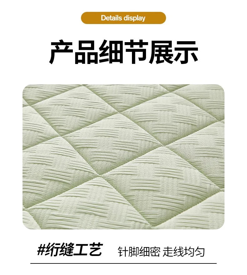 Coconut mattress hard cushion home bedroom latex soft mat tatami summer memory cotton thickened 1.5 m mat