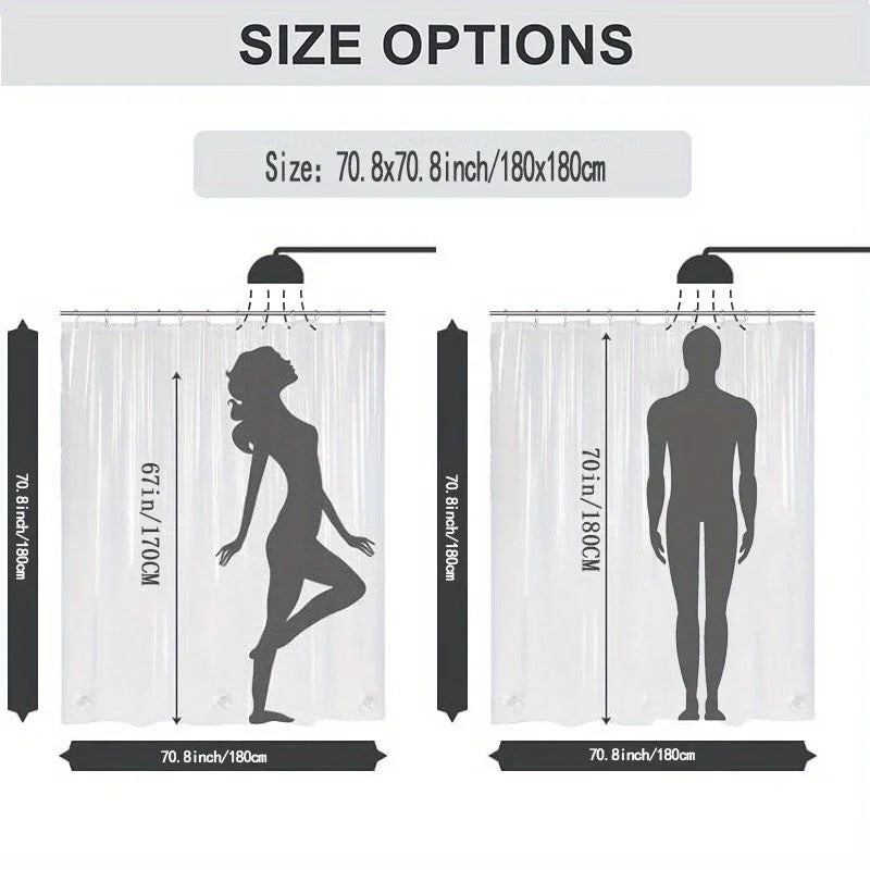 Adorable Cat in Bathtub Shower Curtain - Water-Resistant Fabric for Bathroom - Ideal for Whimsical and Pet Lovers