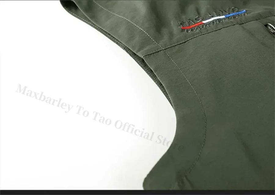 Sleeveless Jacket Vest Men 2025 Summer Cargo Climbing Hunting Waistcoat Club Photographer Fishing Vests Camping Working Clothes - AIAZ