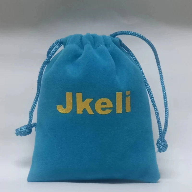 Jkeli 100% 925 Sterling Silver Charm Romantic Love Heart Pendant Box Link Chain Necklace for Women Fashion Wedding Jewelry