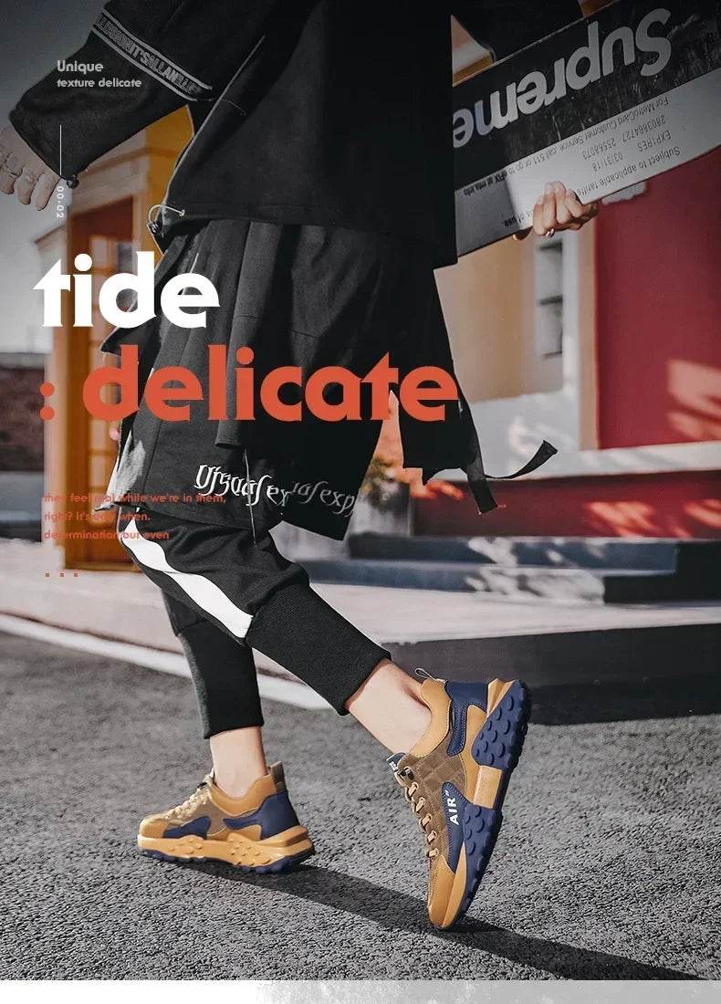 Men Shoes Platform Male Sneakers Vulcanized Shoes for Men Casual Running Shoes Large Size 45 46 Hot Sapatos Masculinos - AIAZ