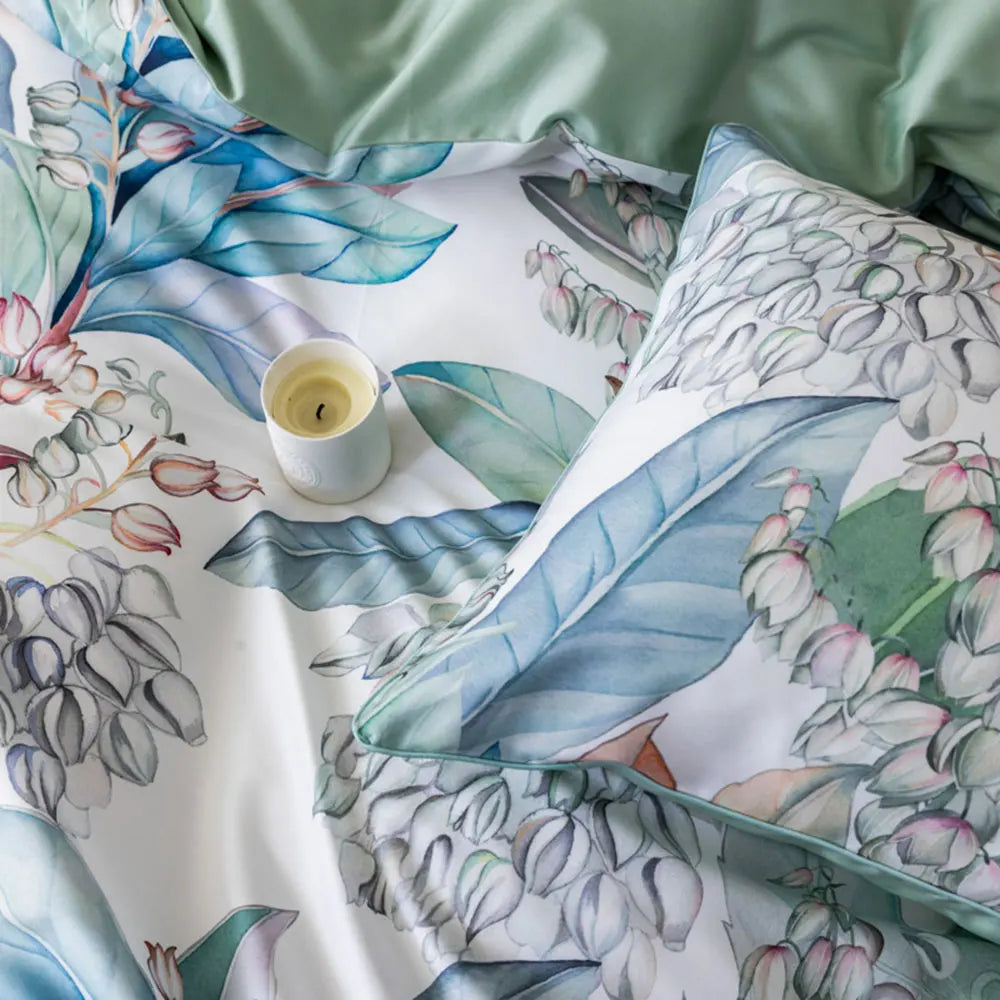 Svetanya Print Egyptian Cotton Bedding Set Queen King Ru Full Double Size Bedlinens Sheet Duvet Cover Set