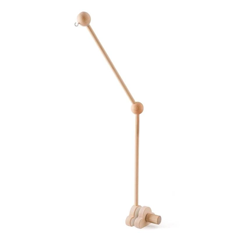 Baby Crib Mobile Wooden Wind Chime Bed Bell, Animal Crib Mobile With Music for Girls and Boys, Mobile for Bassinet Room Decor