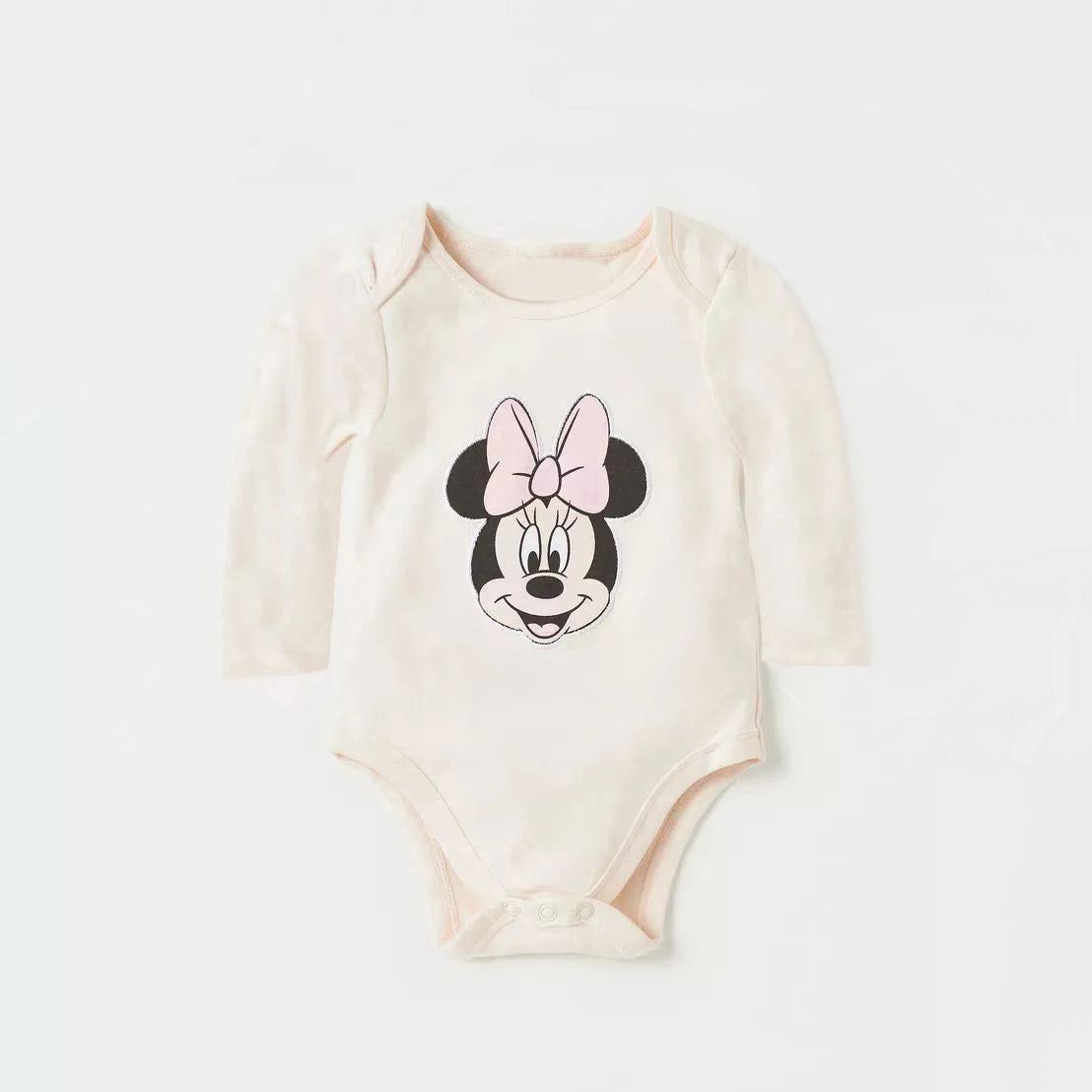 Summer Baby Bodysuit Mickey and Minnie Newborn Baby Clothes Button Design Baby One-piece for 0-24 Months Baby Boy Girl Clothes