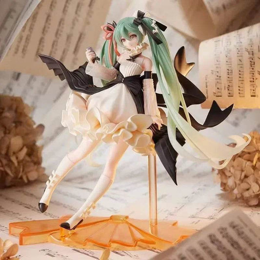Anime Figure Collection: Hatsune Miku Statue Figurines and Case Widget - AIAZ