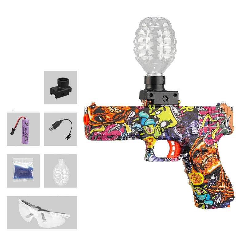 3.7v electric gel ball toy gun Summer outdoor parent-child team interaction Multiple skin options available - AIAZ