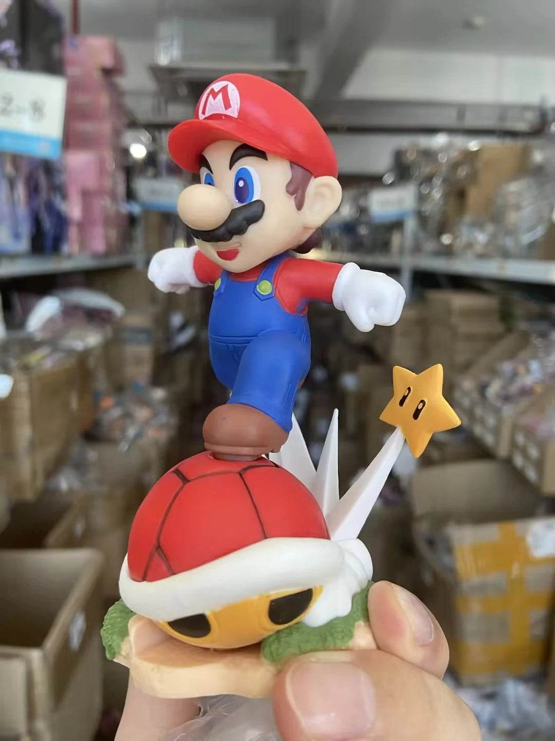 Super Mario Anime Figure Cartoon Grand Running Mario Bros anime Action Figurine PVC Statue Model Collection Desk Doll Toy Gifts - AIAZ