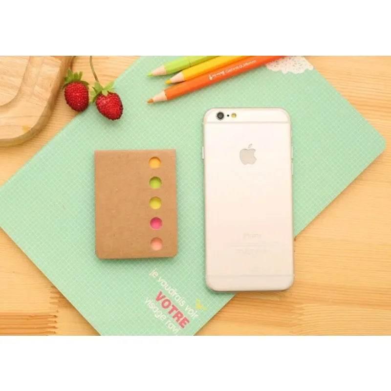 1pcs/lot Office School supplies Rainbow diary sticker bookmarker note Folding memo pad cute Planner Stickers Sticky Notes - AIAZ