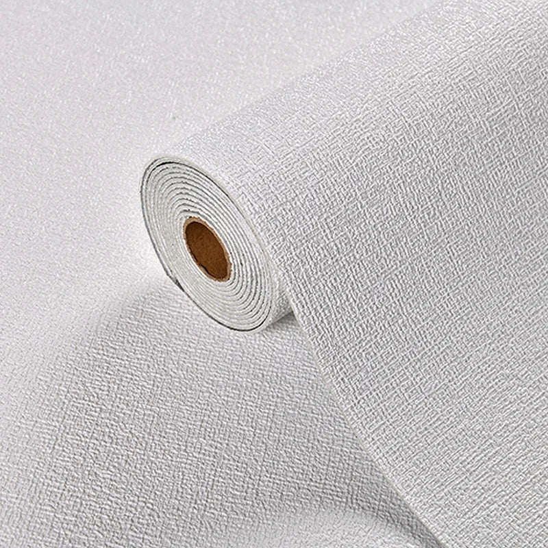 Self Adhesive 3D Panel Linen Wallpaper Foam Soundproof Waterproof 3D Diatom mud Wall Sticker modern simple Bedroom Wallpaper