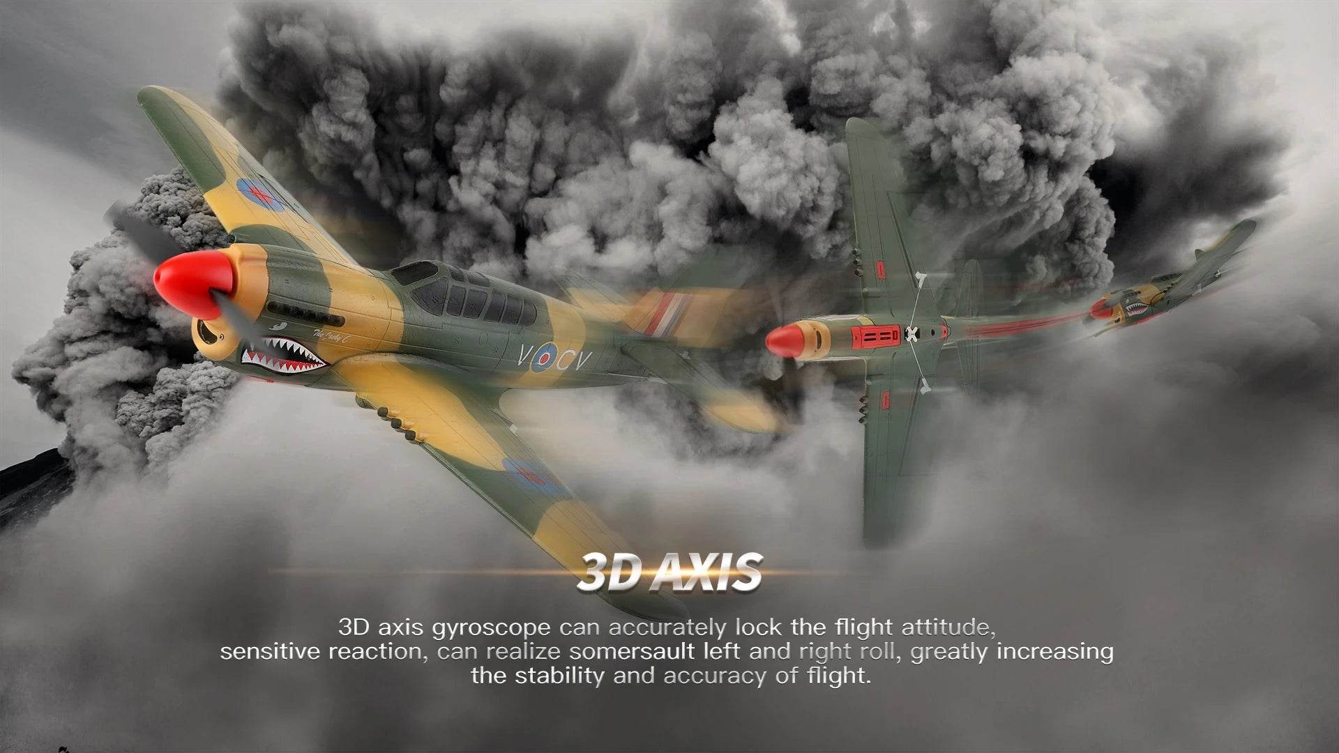 Qidi560 Moore M7 Off-road RC Plane 4CH Brushless Remote Control Airplane Fixed Wing Aircraft Model EPP Foam Toys for Children - AIAZ