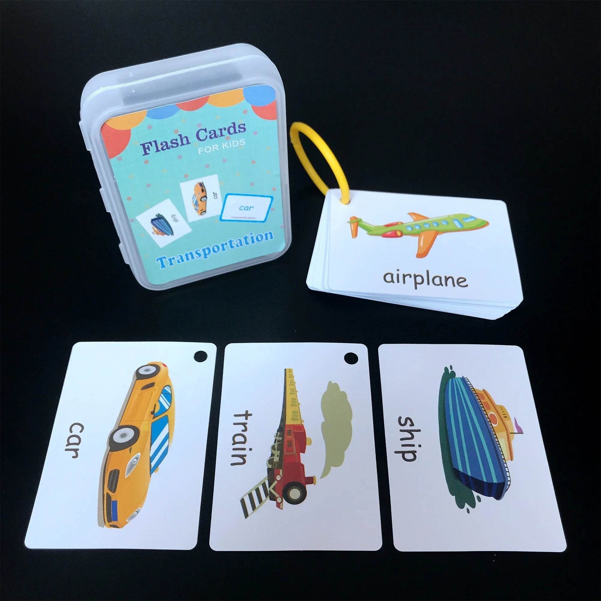 Kids English Words Learning Flashcards Reading Enlightenment Cards Home School Educational Toys Montessori Teacher Teaching Aids - AIAZ