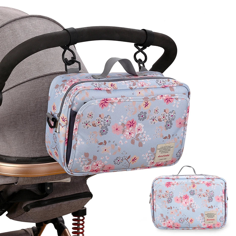 Women Multi-functional Messenger Bags Outdoor Waterproof Stroller Hanging Bag Baby Diaper Bags Adult Casual Cartoon Shoulder Bag