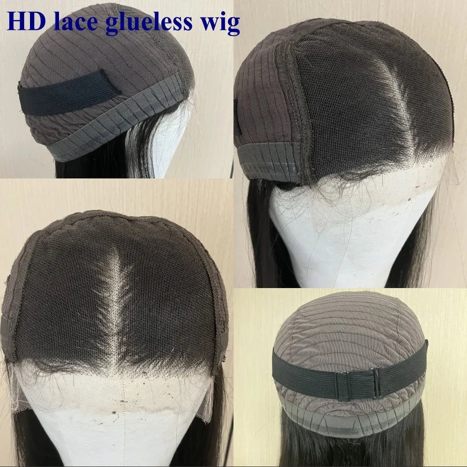 Glueless Lace Front Short Bob Natural Curl 100% Human Hair Wigs for Black Women 150 Density Brazilian Remy Hair 13x6 Lace Wig