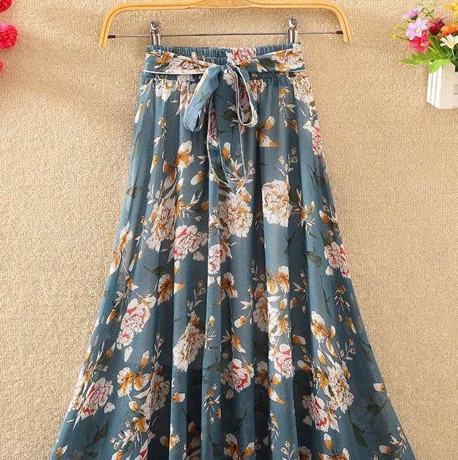 Skirts for Women Summer 2024 A Line High Waist Woman Skirt Casual Trend Modest Vintage Cheap Quality Korean Fashion Style Y2k V - AIAZ
