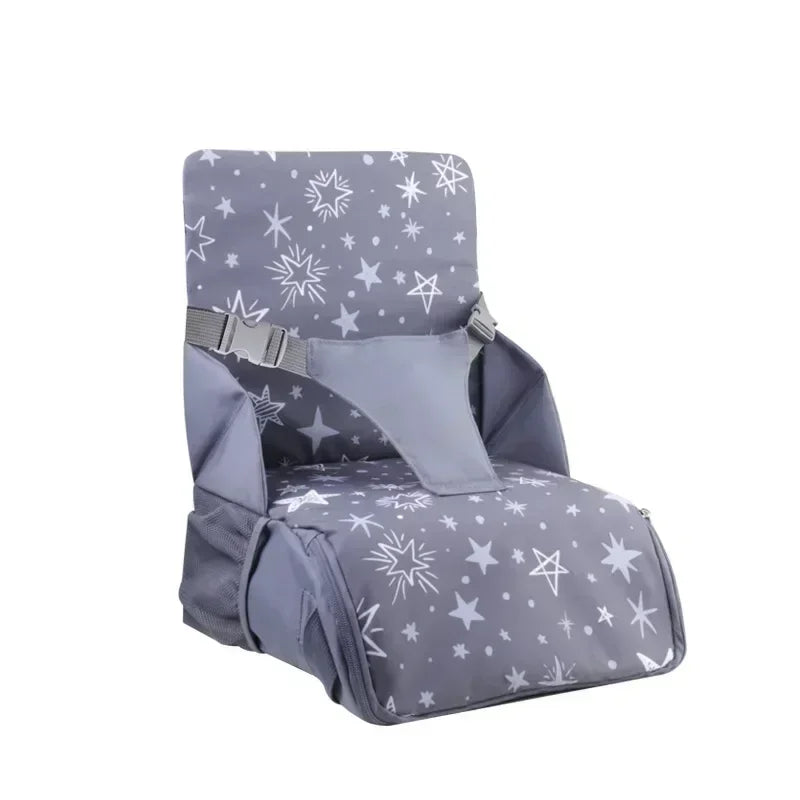 INSULAR 2 In 1 Portable Safe Pads Booster Seat Mommy Bags Comfortable Height Chair Cushion Perfect Organizer Multi-functional
