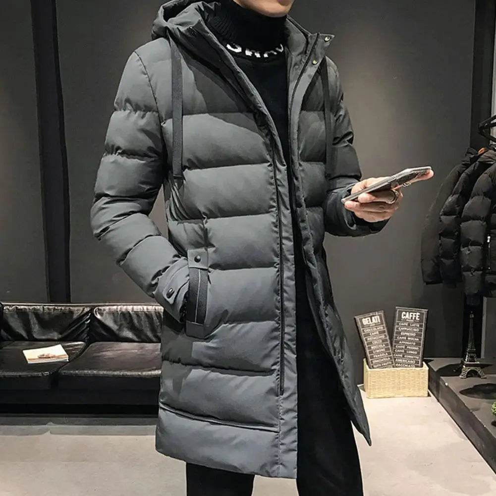 2025 Winter Parkas Men Warm Thick Windproof Jacket Men Quality Hooded Cotton Padded Coat Men Fashion Waterproof Outwear - AIAZ